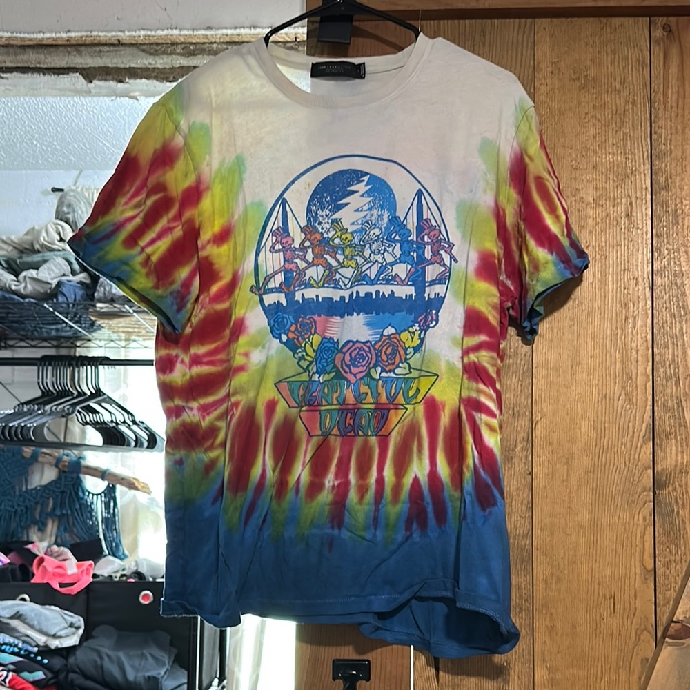 Junk Food Clothing Grateful Dead Tie-Dye T-Shirt